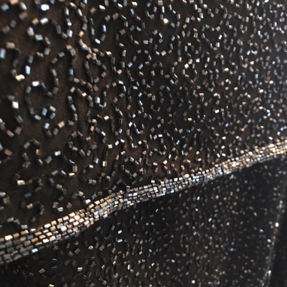 Beautiful Skirt Top Set Glamour  Beaded - Picture 3 of 3